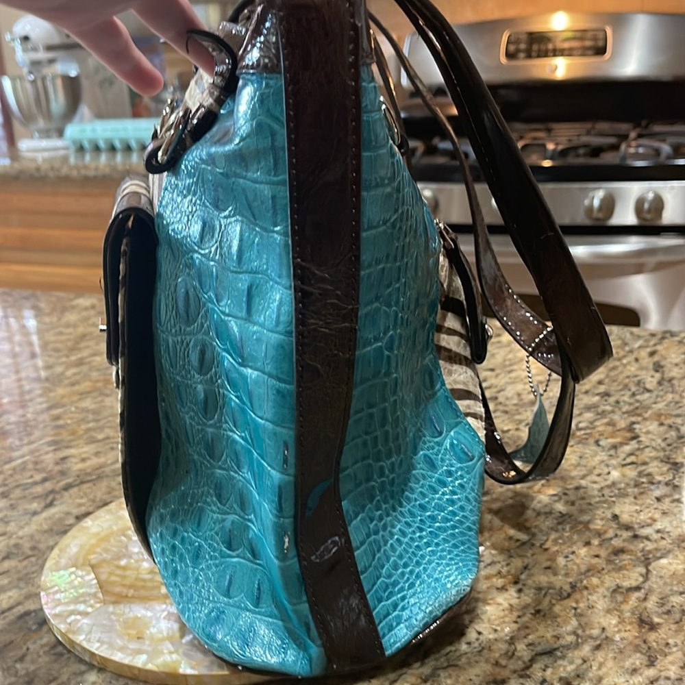 🔥Sale On Trend Leather purse with matching leather wallet - Picture 7 of 16